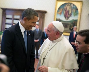 President Obama and Pope Francis - public domain Whitehouse.gov