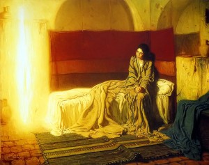 The Annunciation - Henry Ossaw Tanner